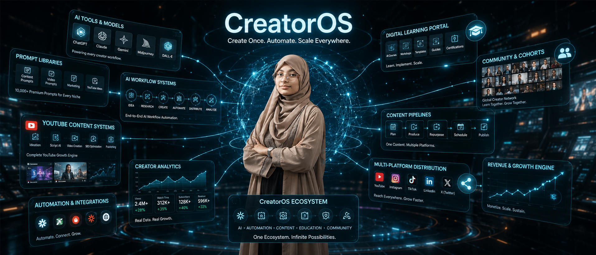 AI Generalist — global creator network multilingual